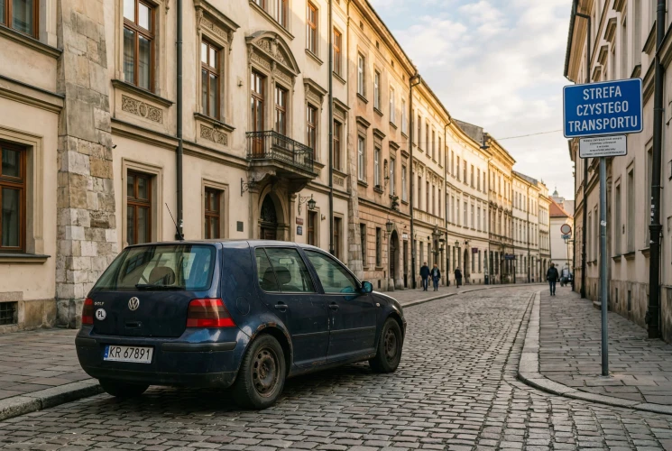 Strefa Czystego Transportu w Krakowie — co zrobić ze starym autem, żeby nie płacić?